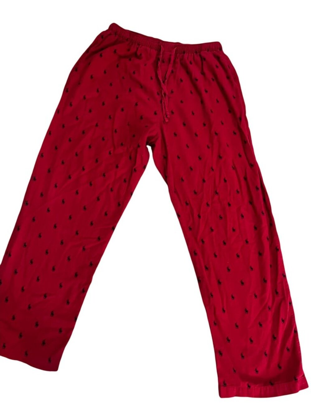 Polo Ralph Lauren Lounge Pajama Red Pants Sleepwear sz med